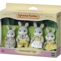 Sylvanian Families Rodina šedých králíků 3