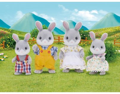 Sylvanian Families Rodina šedých králíků