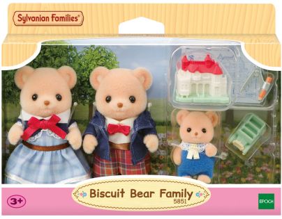 Sylvanian Families Rodina sušenkových medvídků
