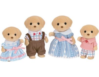 Sylvanian Families Rodina žlutí labradoři