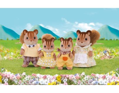 Sylvanian Families Rodinka hnědých veverek - Poškozený obal