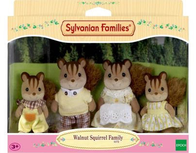 Sylvanian Families Rodinka hnědých veverek - Poškozený obal