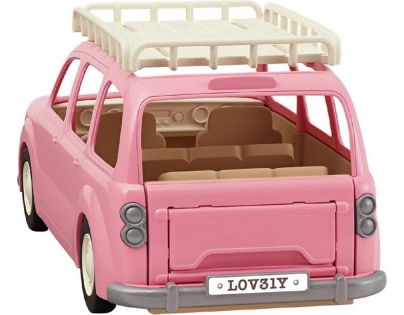 Sylvanian Families Rodinné auto růžové Van