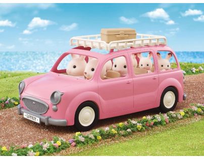 Sylvanian Families Rodinné auto růžové Van