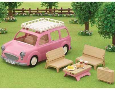 Sylvanian Families Rodinné auto růžové Van