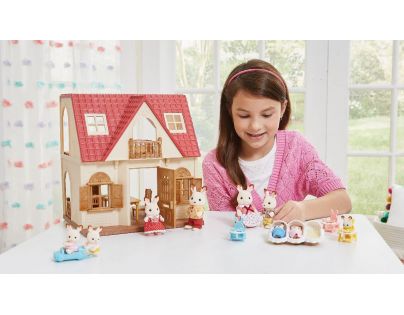 Sylvanian Families Sada péče o trojčata