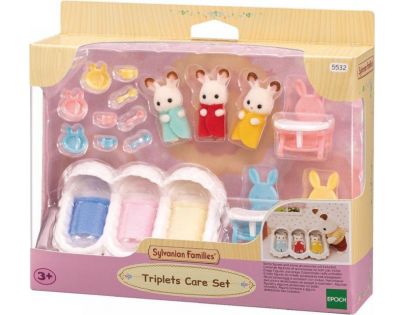 Sylvanian Families Sada péče o trojčata