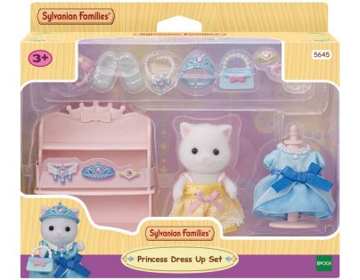 Sylvanian Families Šaty a ozdoby pro princezny s kotětem