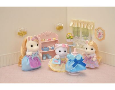 Sylvanian Families Šaty a ozdoby pro princezny s kotětem