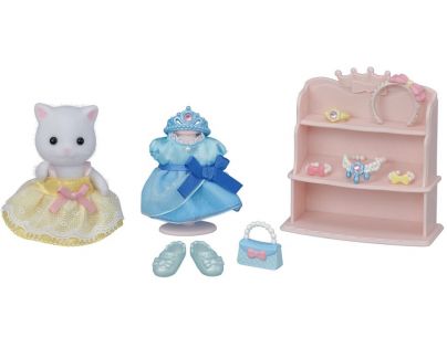 Sylvanian Families Šaty a ozdoby pro princezny s kotětem