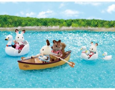 Sylvanian Families set Canoe