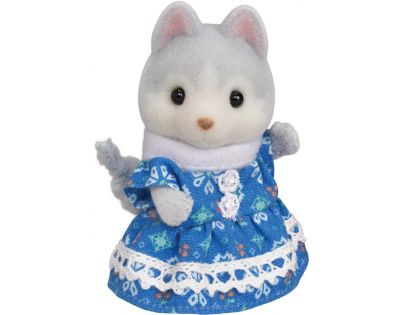 Sylvanian Families Tandemové kolo pro Husky sourozence