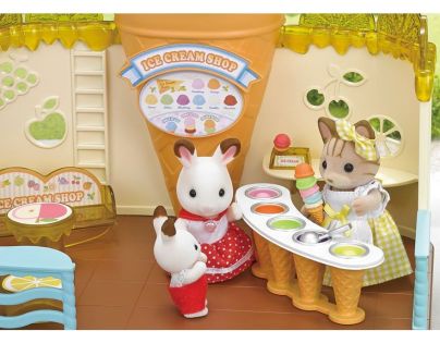 Sylvanian Families Zmrzlinová restaurace u moře