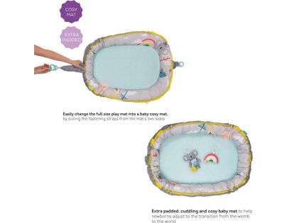 Taf Toys Hrací deka & hnízdo s hudbou pro novorozence Koala