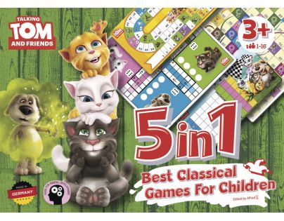 Talking Tom a přátelé 5v1 Nejlepší klasické hry pro děti