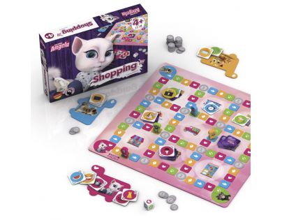 Black Fire Talking Tom a přátelé Nákupy s Angelou