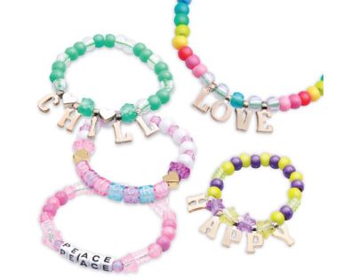 TASIA - Abecední sada na výrobu náramů 900 ks