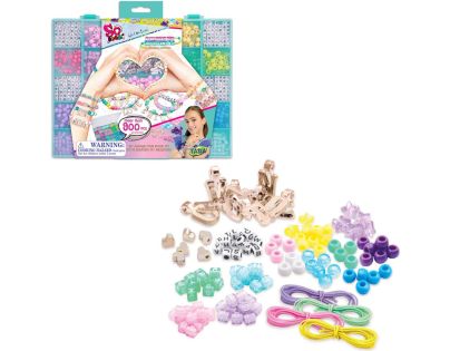 TASIA - Abecední sada na výrobu náramů 900 ks