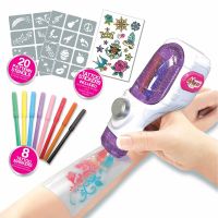 Tasia - Airbrush tetovací studio s příslušenstvím 20 šablon 4