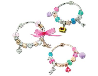 Tasia - Luxusní sada na výrobu náramků s přívěsky 70 ks