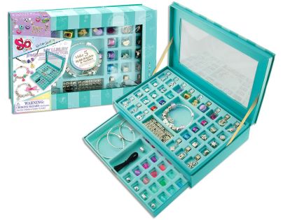 Tasia - Luxusní sada na výrobu náramků s přívěsky 70 ks