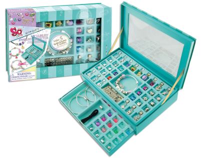 Tasia - Luxusní sada na výrobu náramků s přívěsky 70 ks