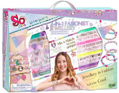 TASIA - Módní šperkařská sada 2v1 na výrobu řetízků a přívěsků