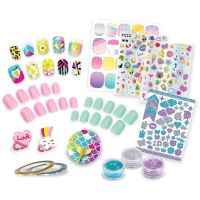 TASIA - Velká nehtová sada pro úpravu nehtů s třpytkami a prsteny 5