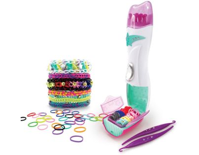 Tasia - Zaplétač na výrobu náramků z gumiček - 1800 ks bez latexu