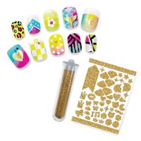 Tasia Beauty sada nehty - Stylistická sada s glitry 2