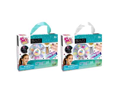 Tasia Beauty sada nehty - Stylistická sada s glitry