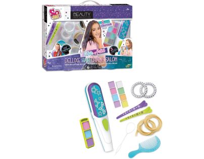 Tasia Deluxe vlasový salon - 8 barevných křid, barvící stroj