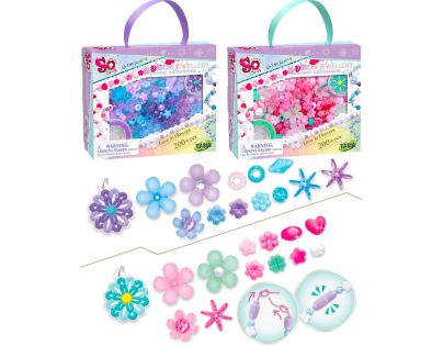 Tasia Květinové šperky - Sada 200+ dílků na výrobu šperků