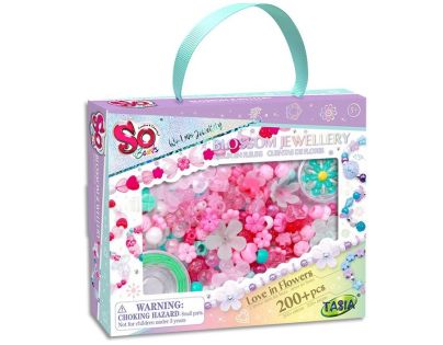 Tasia Květinové šperky - Sada 200+ dílků na výrobu šperků