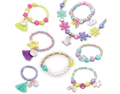 Tasia Sada na výrobu náramků a doplňků Jednorožec 350 ks