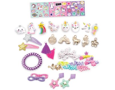 Tasia Sada na výrobu náramků a doplňků Jednorožec 350 ks