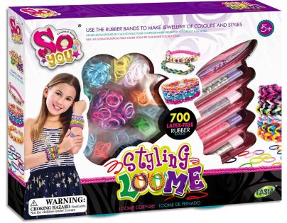 Tasia Sada na výrobu náramků z gumiček - 700 ks bez latexu