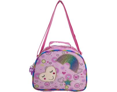 Taška přes rameno - srdce 25 cm