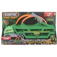 Teamsterz Dino přenosný transportér s 1 autíčkem a loopingem 2