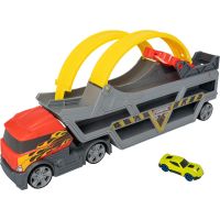 Teamsterz multifunkční transportér s 1 autíčkem a loopingem