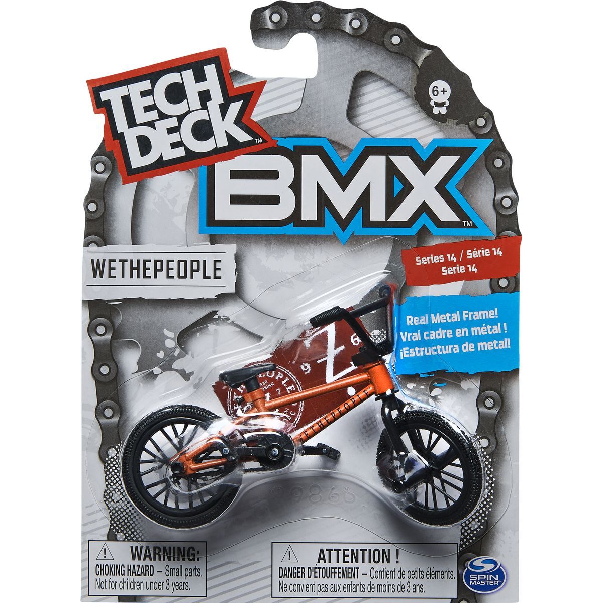 Tech Deck BMX sběratelské kolo hnědé Wethepeople