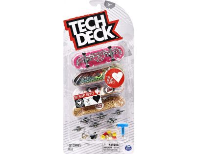 Tech Deck Fingerboard čtyřbalení The Heart Supply