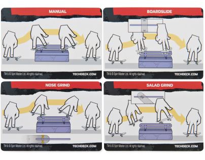 Tech Deck Fingerboard dvojbalení s překážkou Collect and Challenge