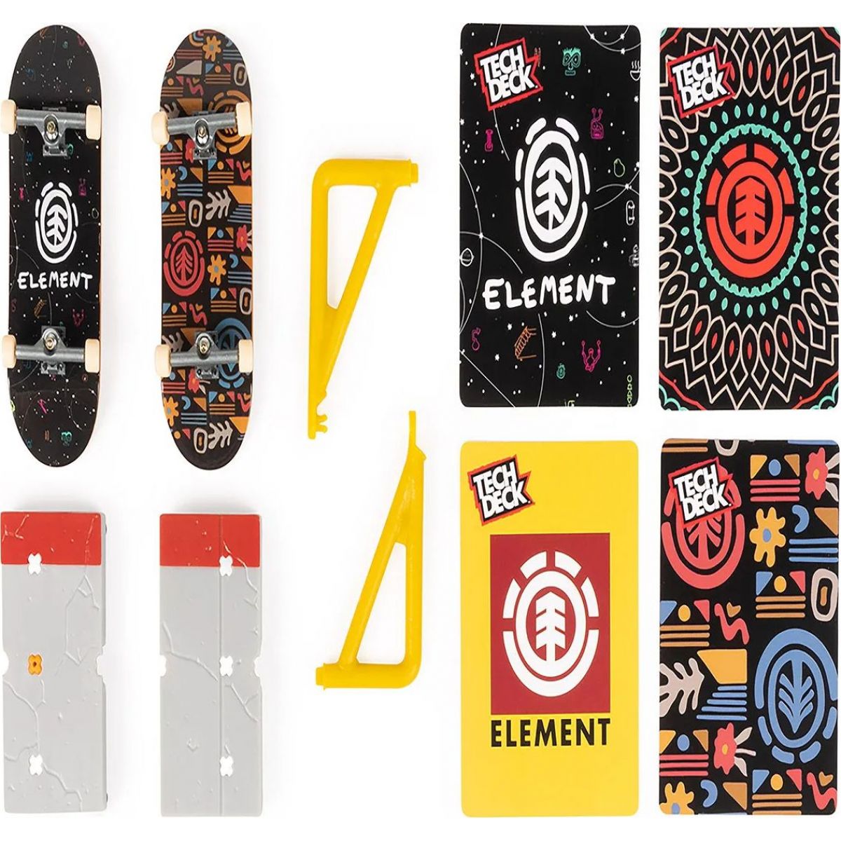 Tech Deck Fingerboard dvojbalení s překážkou Element