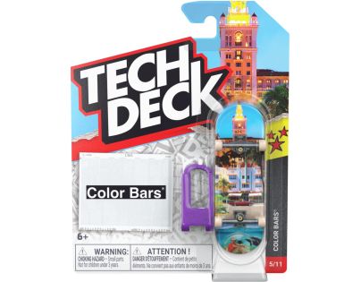 Tech Deck Fingerboard základní balení 7049 Color Bars