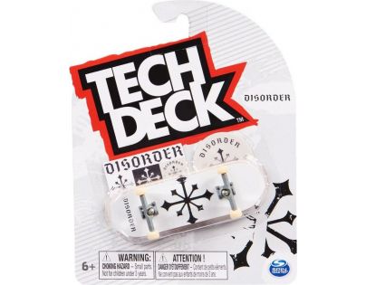 Tech Deck Fingerboard základní balení Disorder Logo