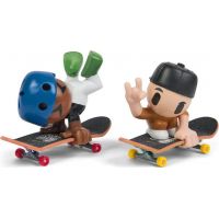 Tech Deck Sk8 Crew fingerboard s figurkou Dvojbalení černá čepice a modrá helma 2