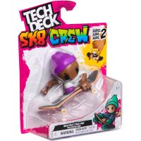 Tech Deck Sk8 Crew fingerboard s figurkou fialová čepice 4