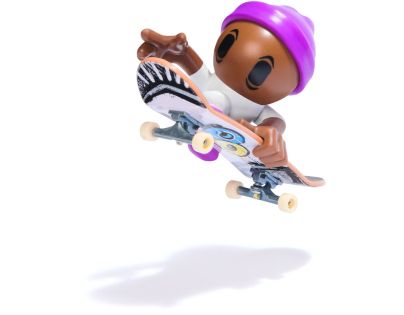 Tech Deck Sk8 Crew fingerboard s figurkou fialová čepice
