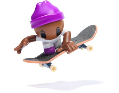 Tech Deck Sk8 Crew fingerboard s figurkou fialová čepice